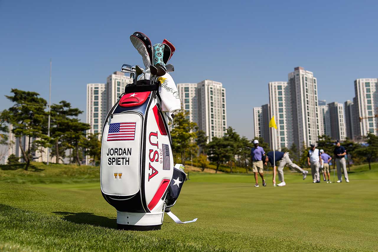 2015 Presidents Cup Preview Day 1 Jordan Spieth's Golf Bag