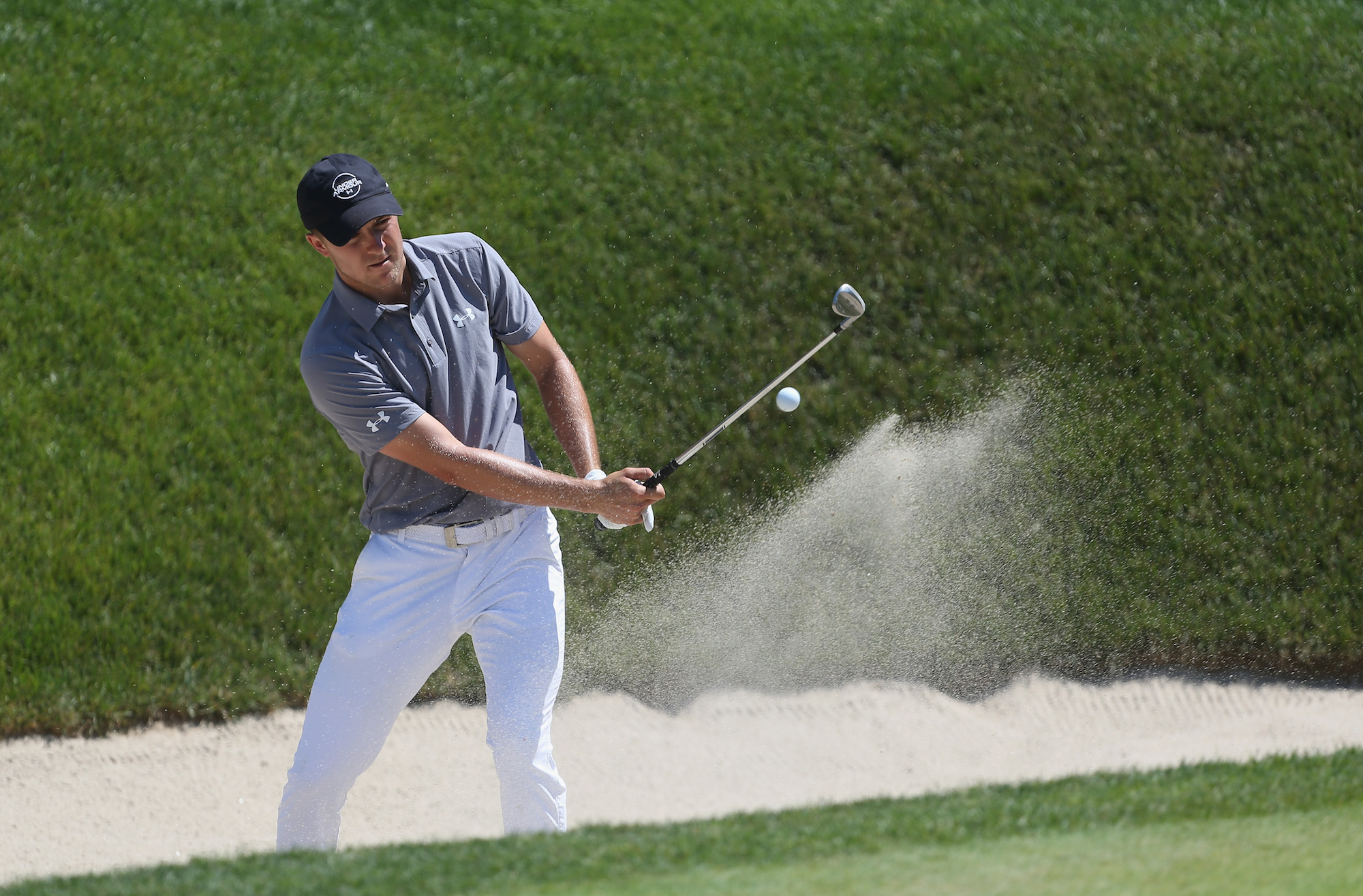 2018 Travelers Championship Round 1 Jordan Chips in for an Eagle on