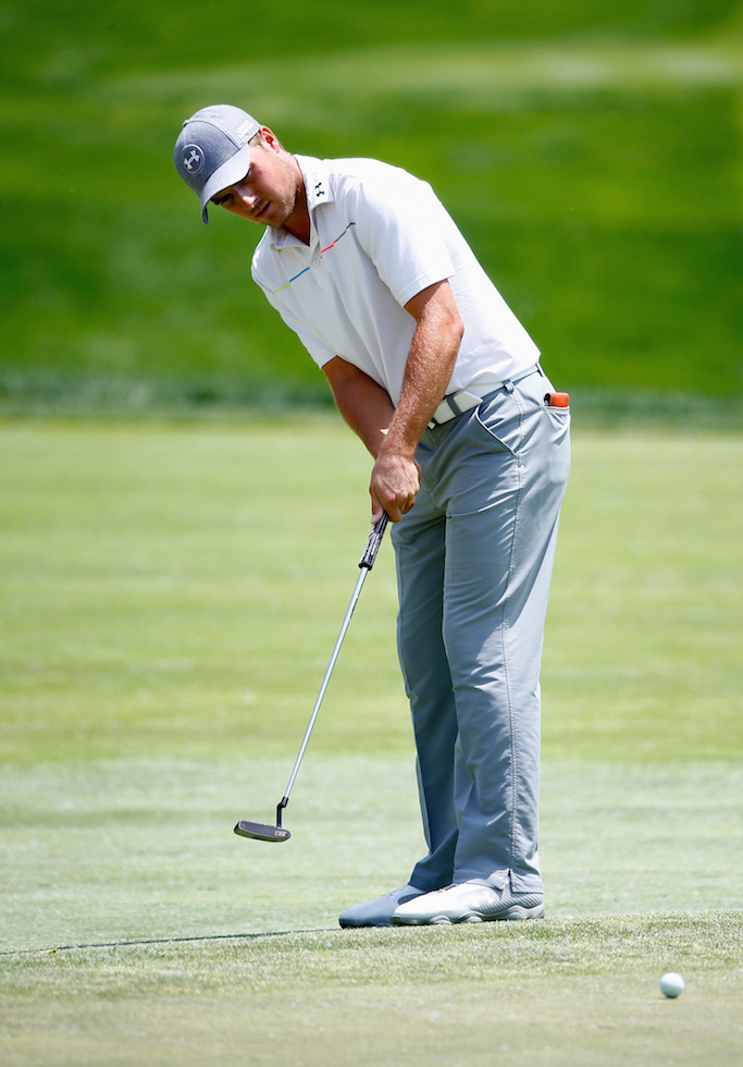 Jordan Spieth during round 4 of the Memorial Tournament 2014