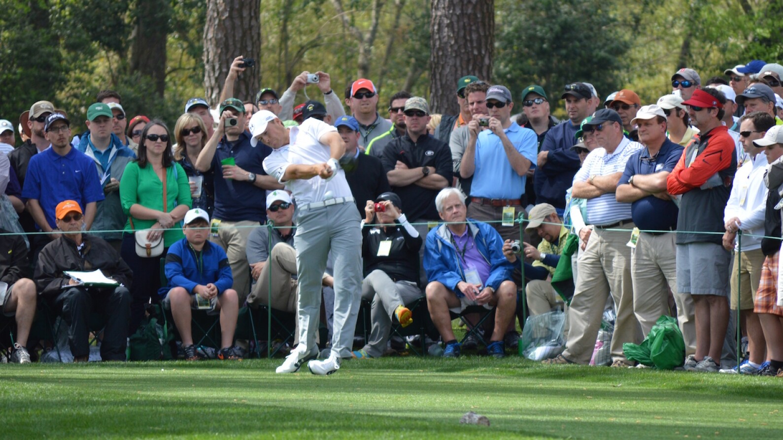 The 2014 Masters Practice Round
