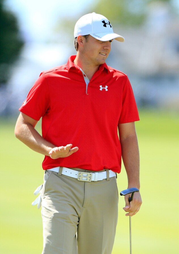 Jordan Spieth at the BMW Championship