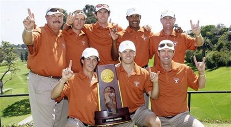 Jordan Spieth on the Texas Longhorn Golf Team
